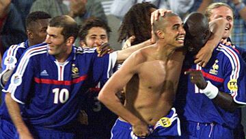 Trezeguet marc&oacute; el gol decisivo en la Eurocopa de 2000.