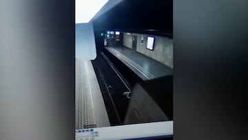El impactante vídeo de un intento de asesinato en el metro que conmociona a Europa
