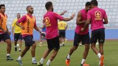 Conato de pelea entre Aythami Artiles y David Simón