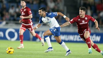 El Tenerife, ante el Alcorcón.