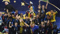 Francia-Croacia: La final del Mundial en imágenes