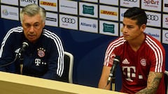Ancelotti sobre James: "Él puede elevar nuestro nivel de juego"