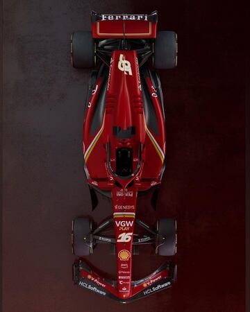 Presentación del nuevo monoplaza de la Scuderia Ferrarri. El SF-24 que pilotarán Carlos Sainz y Charles Leclerc.