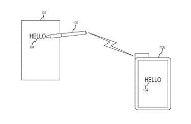 Apple patenta un stylus que copia la escritura al iPad