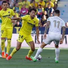 Pedraza se reivindica como el lateral izquierdo con más pegada de LaLiga