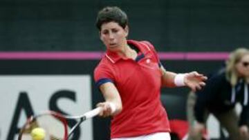 La tenista española Carla Suarez