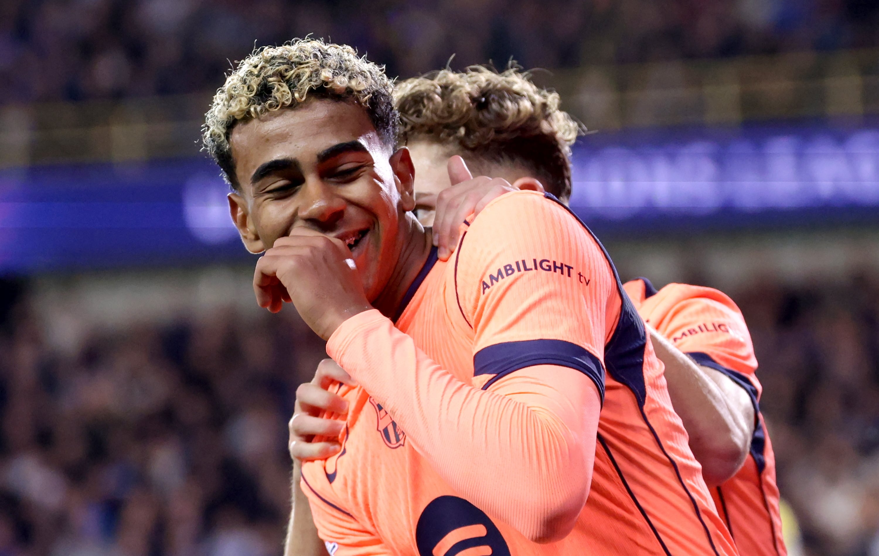 Genial Lamine, desastre atrás