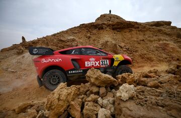 Nani Roma y su copiloto de Alex Winocq 