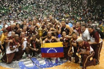 Selección de básquetbol de Venezuela fue campeón del torneo preolímpico de básquet FIBA Américas 2015 frente a Argentina, y logró clasificar a Río 2016. 
