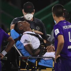 Andrés Reyes se lesiona en derrota de Miami ante Orlando