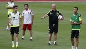 Del Bosque cierra los entrenos