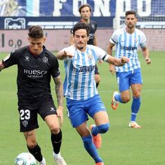 Así será el posible once del Málaga en Tenerife