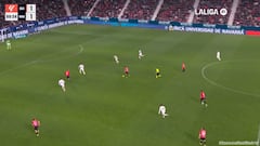 El 2-1 que condenó al Madrid con la genialidad de Raúl García a Asencio: vean su doble desliz