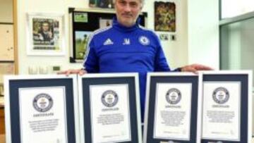 José Mourinho galardonado por Guinness.
