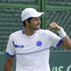 Marcelo Arévalo fue trasladado al hospital por deshidratación tras partidos de Copa Davis