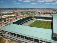 Fachada del fondo sur de El Arcángel