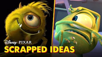 Así habrían sido las películas míticas de Pixar según sus primeras ideas