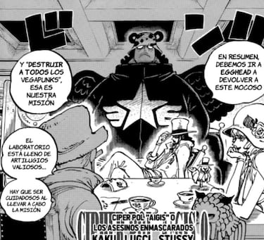 Oda presenta a Vegapunk en One Piece, su propia versión de Pain y Voldemort