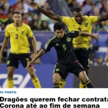 El medio portugués afirma que los Dragones darán 10 millones de euros por el mexicano.