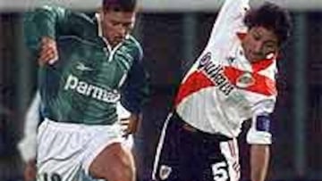 <b>NO JUGÓ.</b> Astrada, titular habitual, no estuvo en la celebración de River.