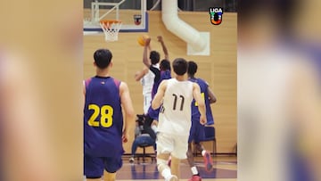 Tiene 14 recién cumplidos y te deja jugadas de Top 10 de la NBA: ¡menuda joya tenemos en España!