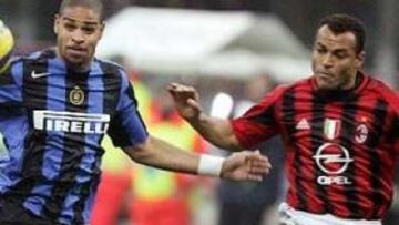 <B>INDISPENSABLE.</B> Mancini considera que la presencia de Adriano es imprescindible para eliminar al Milan.