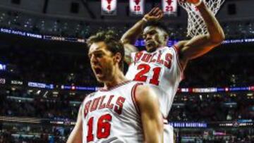 Derrick Rose, tras el tapón de Pau Gasol: "Es un ganador"