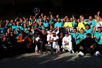 Sexto título mundial para Lewis Hamilton. El inglés quedó segundo en el GP de Estados Unidos en donde ganó Valtteri Bottas, segundo en la clasficación de pilotos.