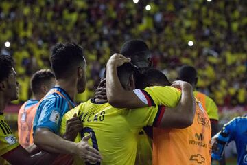 En imágenes Colombia vs Paraguay en El Metropolitano