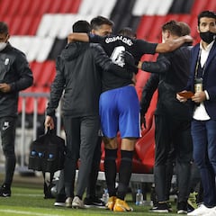 Las imágenes de los equipos españoles en la Europa League