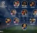 James y Chicharito, elegidos por la UEFA en el once ideal