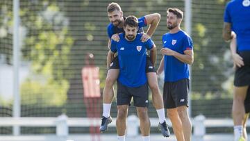 Villalibre, con Yeray encima