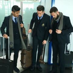 Con elegancia, mexicanos del Porto parten a Alemania