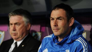 Paul Clement and Carlo Ancelotti