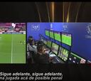 El antecedente de Claus con el VAR en el Superclásico de la Libertadores
