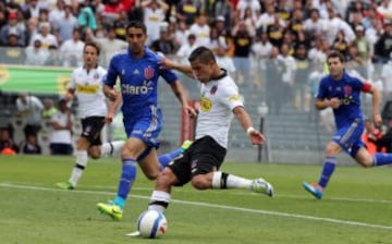 Felipe Flores es de los jugadores más rechazados por los hinchas de Universidad de Chile, más que por sus goles, por sus declaraciones.