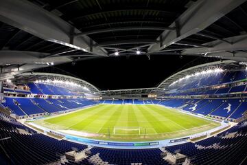El Falmer Stadium, conocido como American Express Community Stadium por razones de patrocinio o simplemente como The Amex, es un estadio de Fútbol, ubicado en Brighton & Hove en el poblado de Falmer, en el Reino Unido. Sirve como sede de los partidos de local del equipo Brighton & Hove Albion. La construcción del estadio fue iniciada en el 2008 y finalizada el 31 de mayo de 2011, siendo inaugurado el 16 de julio del mismo año en el partido final de la Sussex Senior Challenge Cup entre el Brighton & Hove Albion contra el Eastbourne Borough. El primer partido de liga jugado en el estadio fue contra el Doncaster Rovers, este club también fue el último oponente del Brighton & Hove en su último partido en su antiguo estadio, el Goldstone Ground. En el 2015, el estadio era una de las sedes de la Copa Mundial de Rugby de 2015.