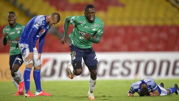 En el partido de ida de Copa Sudamericana entre Millonarios y Deportivo Cali, el equipo vallecaucano se lleva una gran victoria 0-2 en El Camp&iacute;n y