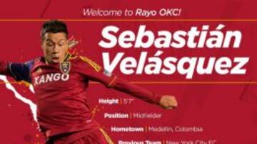 Velásquez se convierte en el primer fichaje del Rayo OKC.