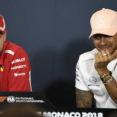 Hamilton y Vettel empatan a victorias con Alonso en Mónaco