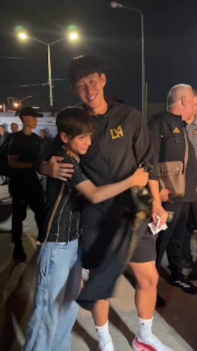 El lado más humano de Heung-Min Son: hizo llorar a un niño