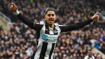 Ayoze celebra un gol. 