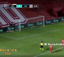 Boca tuvo el segundo de penal contra Argentinos pero Wanchope Ábila lo falló