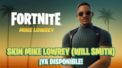 Will Smith en Fortnite; así es el skin Mike Lowrey de Dos Policías Rebeldes/Bad Boys