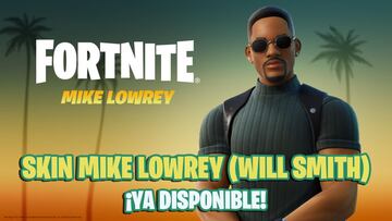 Will Smith en Fortnite; así es el skin Mike Lowrey de Dos Policías Rebeldes/Bad Boys
