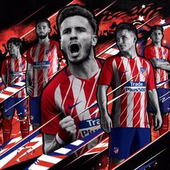 Atlético Madrid release 2017/18 home and away kits