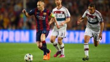 Iniesta: "Al final la efectividad decantó el partido"