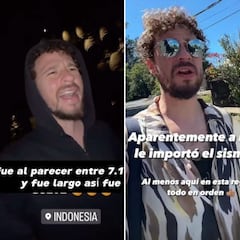 VIDEO: Luisito Comunica vivió aterrador sismo en Indonesia de 7.1