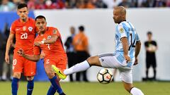 El minuto 90 más frenético que se ha visto en un Argentina-Chile: ¡pasó de todo!
