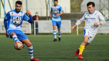 Imagen de un partido del Olivenza.